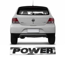Emblema Power Preto Tampa Traseiro Gol 2009/2012