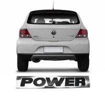 Emblema Power Preto Tampa Traseiro Gol 2009/2012