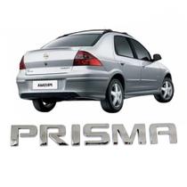 Emblema Prisma Cromado Tampa Traseira 2007/2012 Emblema Prisma Cromado Tampa Traseira 2007/2012