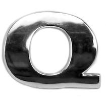 Emblema Q 26mm Cromado Emblema Q 26mm Cromado