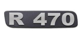 Emblema R470 Pintado Scani S5 Antigo 2008 2009