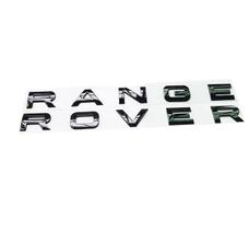 Emblema Range Rover Evoque Vogue Sport Preto Brilho