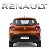 Emblema Renault Tampa Traseira Kwid 2018 A 2025 10829 Emblema Renault Tampa Traseira Kwid 2018 A 2025 10829