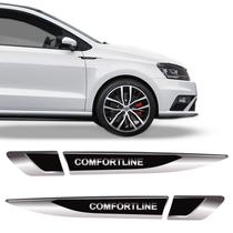 Emblema Resinado Aplique Lateral Comfortline Inclinado Par Emblema Resinado Aplique Lateral Comfortline Inclinado Par