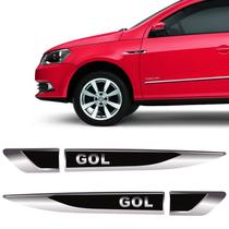 Emblema Resinado Aplique Lateral Gol Decorativo Par