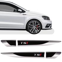Emblema Resinado Aplique Lateral Tsi I Vermelho Par
