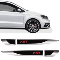 Emblema Resinado Aplique Lateral Tsi Si Vermelho Par Emblema Resinado Aplique Lateral Tsi Si Vermelho Par