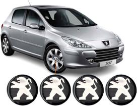 Emblema Resinado Calota Roda 48mm Peugeot 207 208 307 206