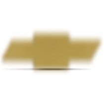 Emblema Resinado Chevrolet Dourado Fosco 12,3x4,1cm