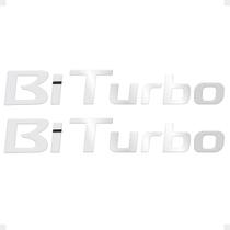 Emblema Resinado Compatível Frontier Bi Turbo Cromado 2020/ Emblema Resinado Compatível Frontier Bi Turbo Cromado 2020/