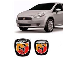 Emblema Resinado P/ Punto 07/17 Abarth Diant Tras Genérico