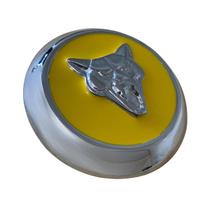 Emblema roda calotinha puma gts 1600 metal amarela - premium