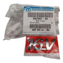 Emblema Sigla 16v Cromado Original Fiat 46792657 Doblo Palio Siena Strada Weekend Emblema Sigla 16v Cromado Original Fiat 46792657 Doblo Palio Siena Strada Weekend