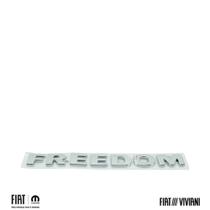 Emblema Sigla Freedom Traseiro Fiat Toro Nova Strada Emblema Sigla Freedom Traseiro Fiat Toro Nova Strada