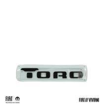 Emblema Sigla Preto Fiat Toro
