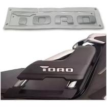 Emblema Sigla Toro Cromado - Fiat Toro 2016 a 2020