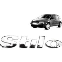 Emblema Stilo 2003 a 2010 Cromado