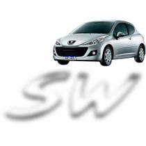 Emblema Sw Peugeot 207 2006 A 2014