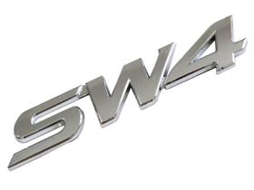 Emblema Sw4 Toyota Hilux Tampa Traseira Cromado