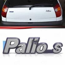 Emblema Tampa Porta Malas Palio G1 S 1996 A 2000 Cromado Fundo Azul Emblema Tampa Porta Malas Palio G1 S 1996 A 2000 Cromado Fundo Azul