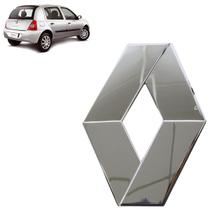Emblema Tampa Traseira Clio 2008 2009 2010 2012 2013 Cromado