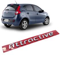Emblema Tampa Traseira Fiat Palio Attractive 2012 2013 2014 2015 2016 2017 Original