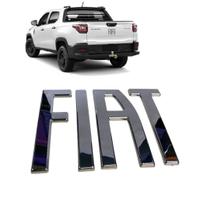 Emblema Tampa Traseira Fiat Strada Freedom Volcano Endurance