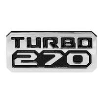 Emblema Tampa Traseira Toro Turbo 270 Ano 2021 Até 2024 Cromado Emblema Tampa Traseira Toro Turbo 270 Ano 2021 Até 2024 Cromado