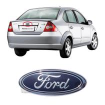 Emblema Tampa Traseiro Ford Fiesta Sedan 02 A 14