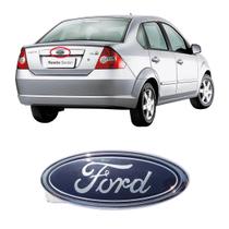 Emblema Tampa Traseiro FORD FIESTA SEDAN 02 a 14 ORIGINAL