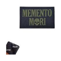 Emblema Tático Militar De Tecido Com Bordado De Caveira E Fecho De tiras autocolantes, Distintivo De Moral