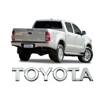 Emblema Toyota Tampa Traseira Hilux 2005/2015