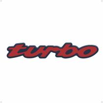 Emblema Traseiro Turbo Fiat Marea Vermelho Resinado Emblema Traseiro Turbo Fiat Marea Vermelho Resinado