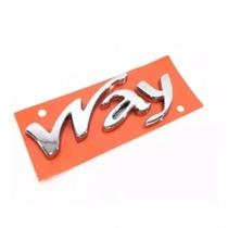 Emblema Traseiro Way Novo Uno Palio Original Fiat Emblema Traseiro Way Novo Uno Palio Original Fiat