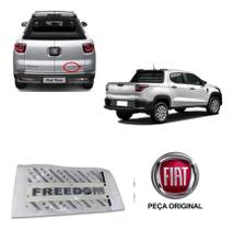 Emblema Traseria Freedom Fiat Toro Nova Strada 2020 Original