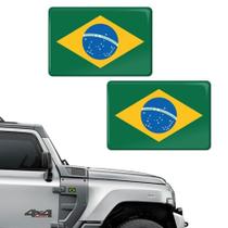 Emblema troller (bandeira brasil) (resinado) (2015/2019)