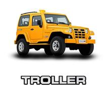 Emblema Troller Dianteiro 2005 Adesivo Refletivo Resinado