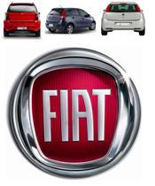 Emblema Vermelho Porta Mala Fiat Idea Palio G5 Punto