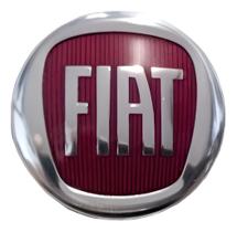Emblema Volante Fiat Vermelho Palio Siena Strada Uno Mille