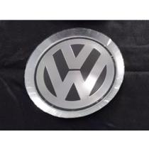 Emblema Volkswagen Alumínio Tampa Jetta Roda Liga 78mm -1 Pç