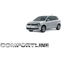 Emblema Volkswagen Comfortline Golf 03/14 Parati 4p 06/13 Polo 06/13 Gol 12/17 Voyage 09/16 Fox e Sp