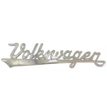 Emblema volkswagen manuscrito cromado variant kombi fusca Emblema volkswagen manuscrito cromado variant kombi fusca