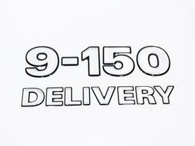 Emblema vw '9-150 delivery' lateral resinado 10/12