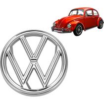 Emblema Vw Fusca 1959 A 1986 Capô Cromado