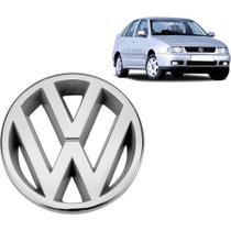 Emblema Vw Polo 1997 A 2002 Grade Cromado