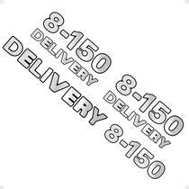 Emblemas 8-150 Delivery Volkswagen Adesivo Caminhão Cromado