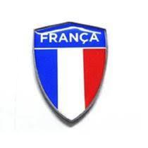 Emblemas Bandeiras Países Escudo Paralama Badge Adesivo Carro 8cm - Hara