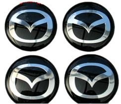 Emblemas Centro Rodas Mazda Mx3 Mx5 Miata 626 Mpv Protege