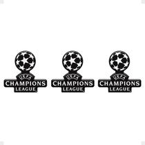 Emblemas Compatível Kicks Champions League 2019/ Alto Relevo Emblemas Compatível Kicks Champions League 2019/ Alto Relevo