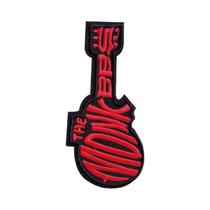 Emblemas De Bandas De Música Punk Rock, 5PCS, Patches De Bordado Em Tecido Para Aplicação Em Roupas